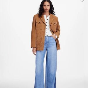 Madewell Wide Sweep Jean in Parson Airy Denim Edition